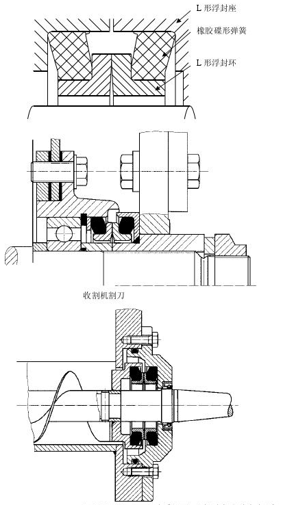 浮動密封概述、工作原理、常見設計結構及用途