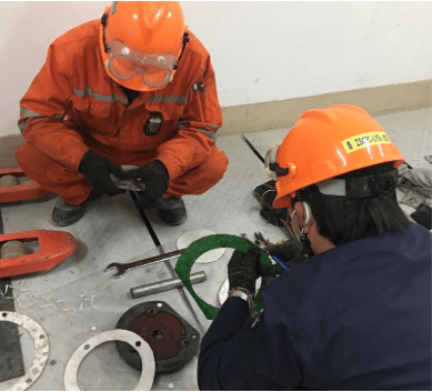 自力更生，細中見巧——記三隆動力電氣班檢修人員手工量身打造防漏油密封圈